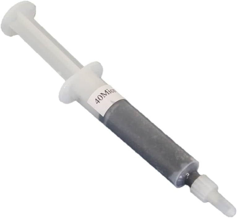 T-MAX 40 Micron 450 Grit 5 Gram Diamond Lapping Paste Polishing Compound Syringes Medium Fast Lapping for Jewelry, Metal, Ring, Gemstone, Glass, Coin - Image 1